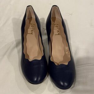 Elegant Navy Blue Women's Shoes